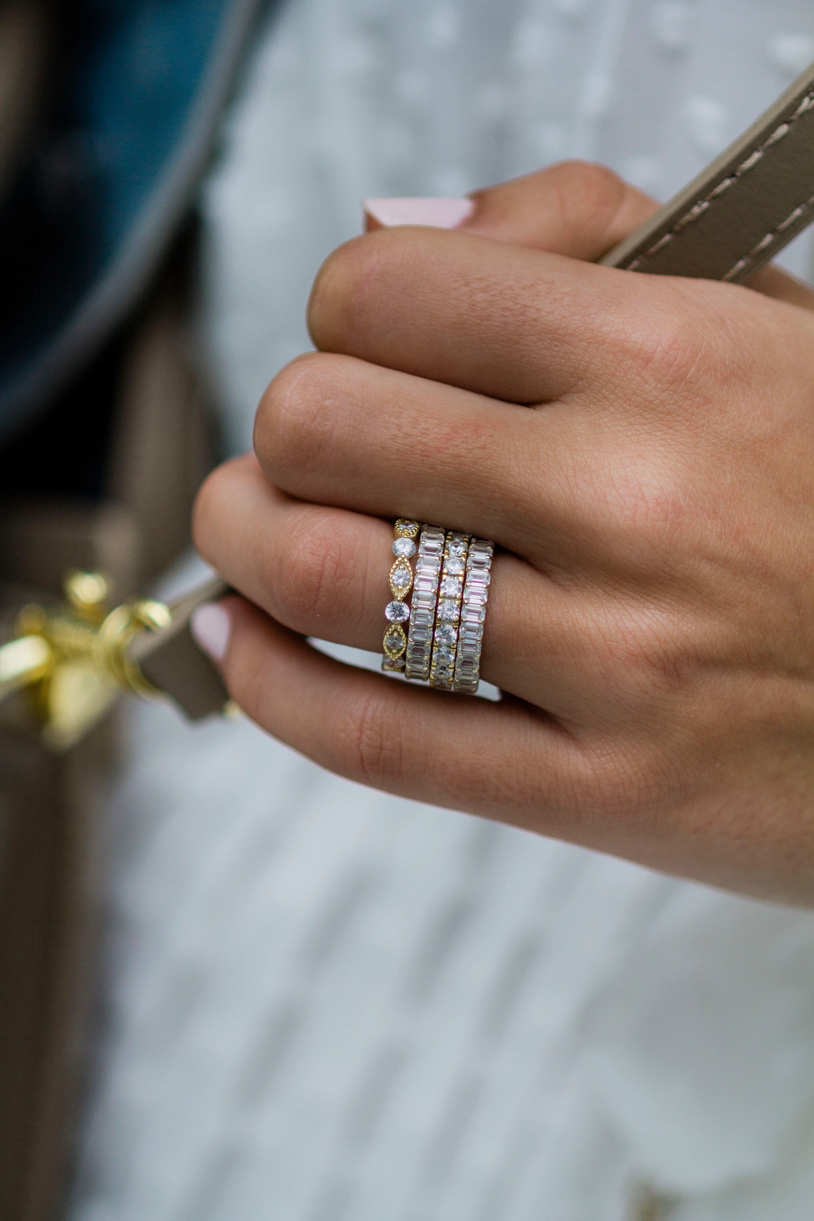 The Eva Band (2 Carat, Claw Prong) - Image 13
