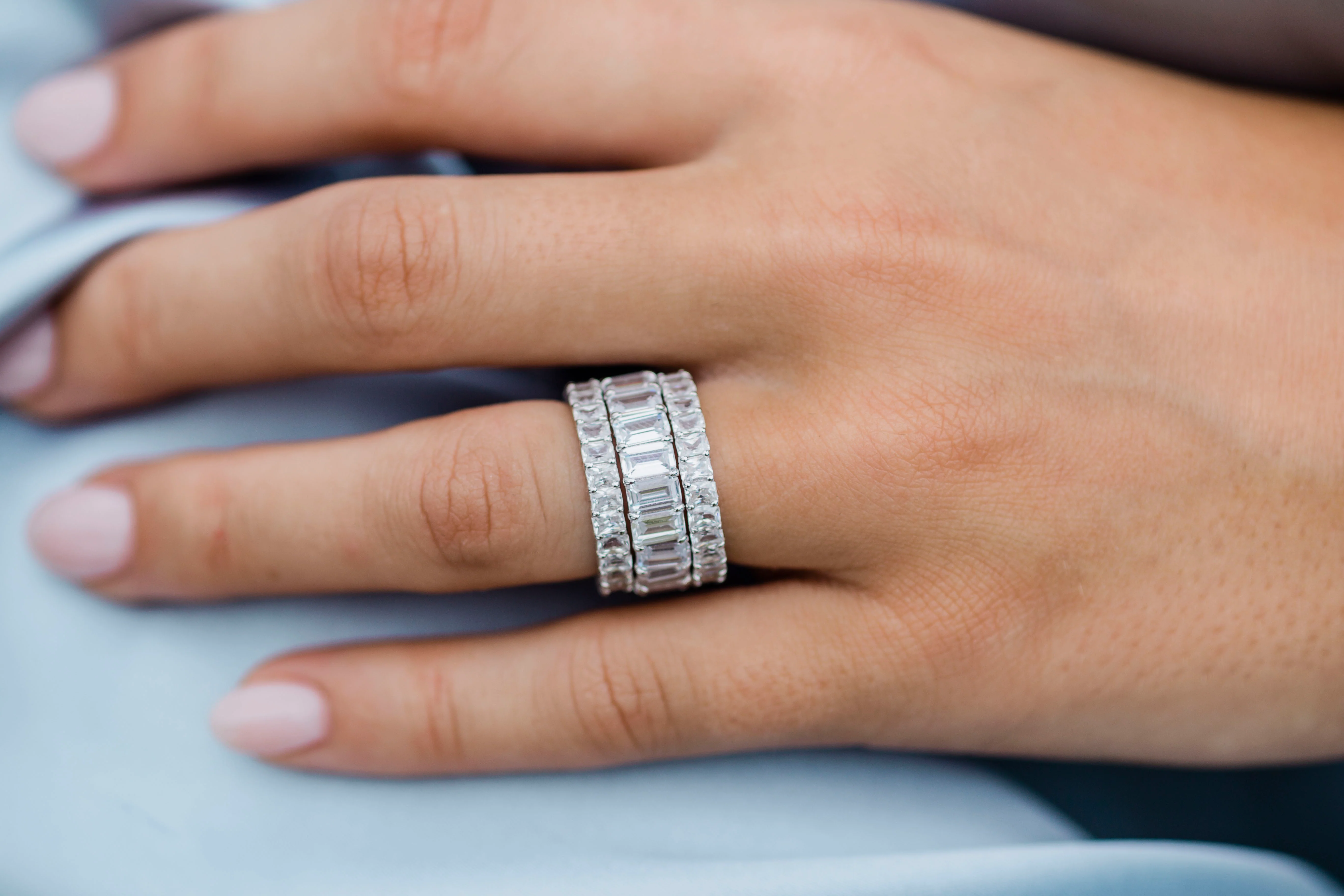 The Eva Band (5 Carat, Claw Prong) - Image 11