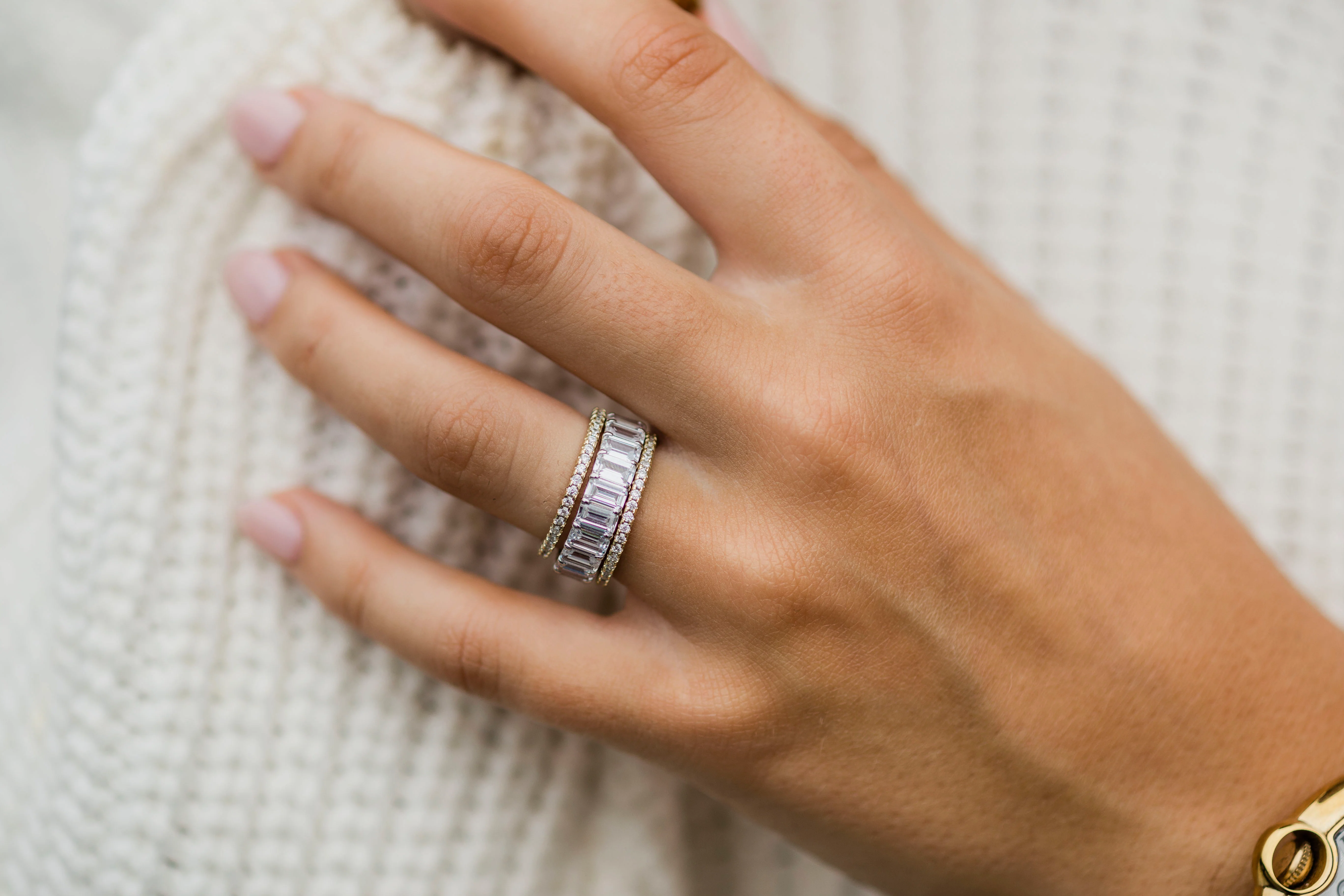 The Eva Band (5 Carat, Claw Prong) - Image 12