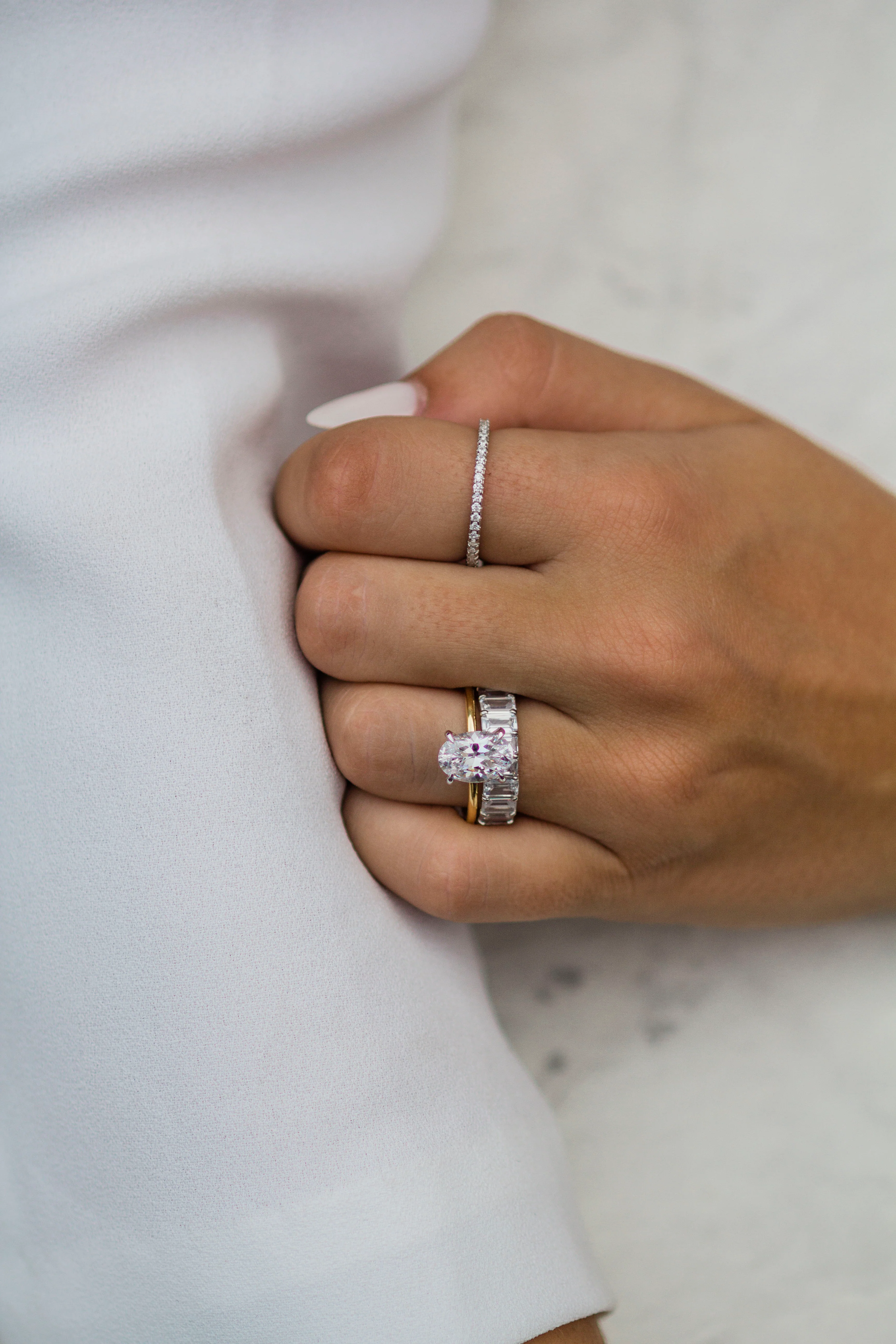 The Eva Band (5 Carat, Claw Prong) - Image 13